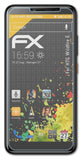 Panzerfolie atFoliX kompatibel mit HTC Wildfire E, entspiegelnde und stoßdämpfende FX (3X)