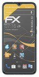 Panzerfolie atFoliX kompatibel mit HTC Wildfire E2, entspiegelnde und stoßdämpfende FX (3X)