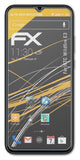 Panzerfolie atFoliX kompatibel mit HTC Wildfire E3, entspiegelnde und stoßdämpfende FX (3X)
