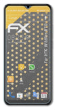 Panzerfolie atFoliX kompatibel mit HTC Wildfire R70, entspiegelnde und stoßdämpfende FX (3X)