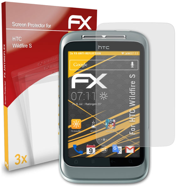 atFoliX FX-Antireflex Displayschutzfolie für HTC Wildfire S
