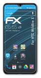 atFoliX Schutzfolie kompatibel mit HTC Wildfire X, ultraklare FX Folie (3X)