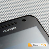 Panzerfolie atFoliX kompatibel mit Huawei Ascend G330, entspiegelnde und stoßdämpfende FX (3X)