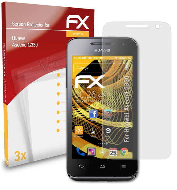 atFoliX FX-Antireflex Displayschutzfolie für Huawei Ascend G330