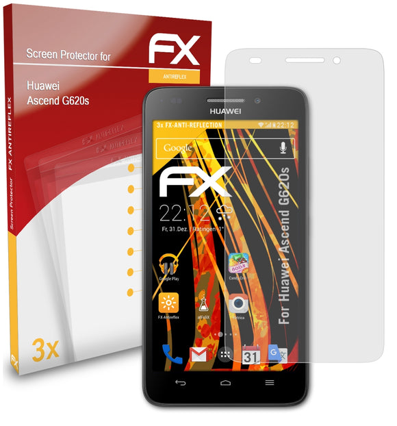 atFoliX FX-Antireflex Displayschutzfolie für Huawei Ascend G620s