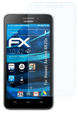 Schutzfolie atFoliX kompatibel mit Huawei Ascend G620s, ultraklare FX (3X)