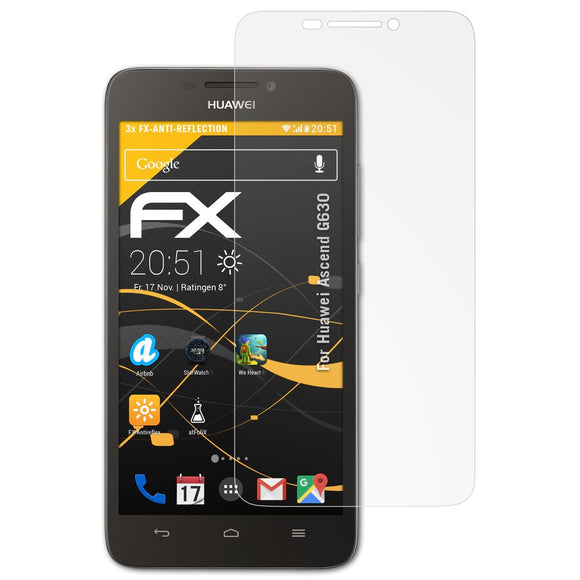 atFoliX FX-Antireflex Displayschutzfolie für Huawei Ascend G630