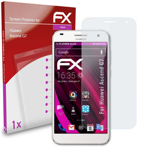 atFoliX FX-Hybrid-Glass Panzerglasfolie für Huawei Ascend G7