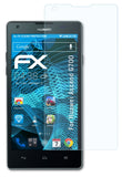 Schutzfolie atFoliX kompatibel mit Huawei Ascend G700, ultraklare FX (3X)