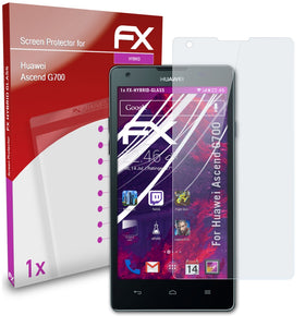 atFoliX FX-Hybrid-Glass Panzerglasfolie für Huawei Ascend G700