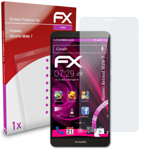 atFoliX FX-Hybrid-Glass Panzerglasfolie für Huawei Ascend Mate 7