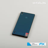 Schutzfolie atFoliX kompatibel mit Huawei Ascend P7, ultraklare FX (3er Set)