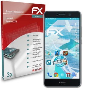 atFoliX FX-ActiFleX Displayschutzfolie für Huawei Ascend XT2