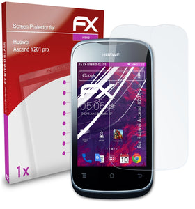 atFoliX FX-Hybrid-Glass Panzerglasfolie für Huawei Ascend Y201 pro