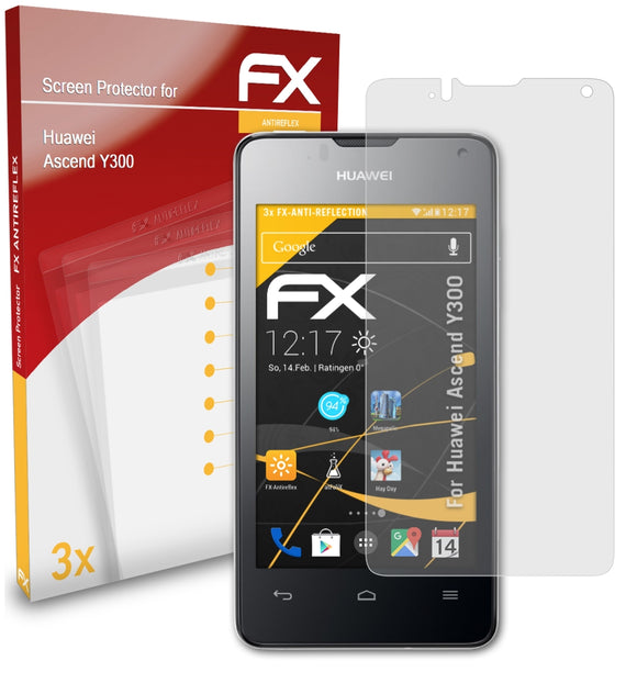 atFoliX FX-Antireflex Displayschutzfolie für Huawei Ascend Y300