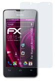 Glasfolie atFoliX kompatibel mit Huawei Ascend Y300, 9H Hybrid-Glass FX