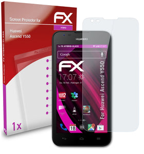 atFoliX FX-Hybrid-Glass Panzerglasfolie für Huawei Ascend Y550