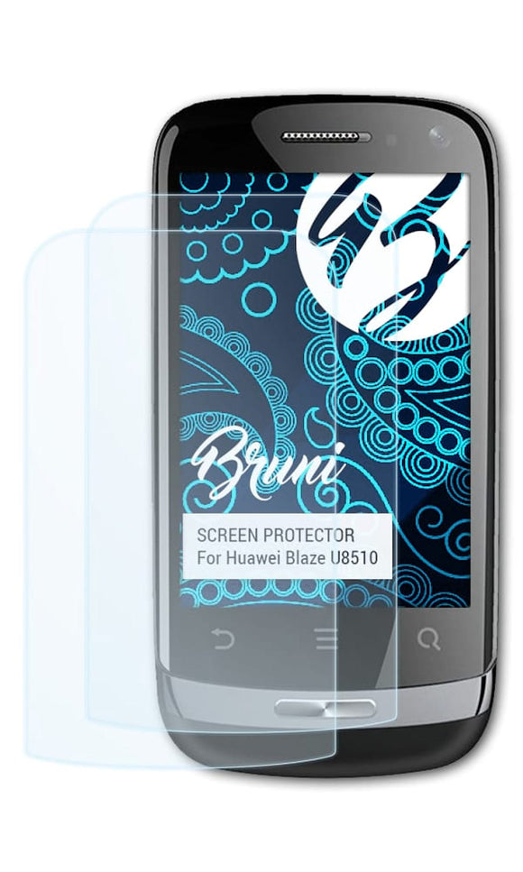 Bruni Basics-Clear Displayschutzfolie für Huawei Blaze (U8510)