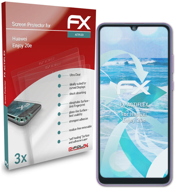 atFoliX FX-ActiFleX Displayschutzfolie für Huawei Enjoy 20e