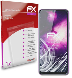 atFoliX FX-Hybrid-Glass Panzerglasfolie für Huawei Enjoy 20e