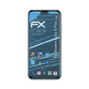 atFoliX FX-Clear Schutzfolie für Huawei Enjoy 9 Plus