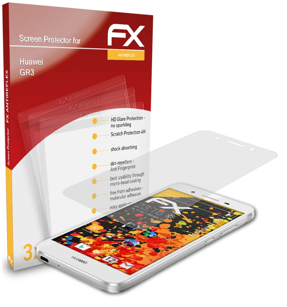 atFoliX FX-Antireflex Displayschutzfolie für Huawei GR3