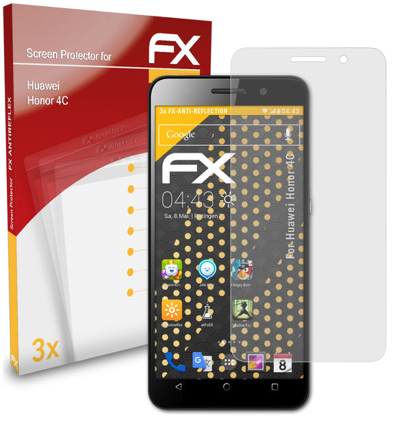 atFoliX FX-Antireflex Displayschutzfolie für Huawei Honor 4C