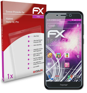 atFoliX FX-Hybrid-Glass Panzerglasfolie für Huawei Honor 6C Pro