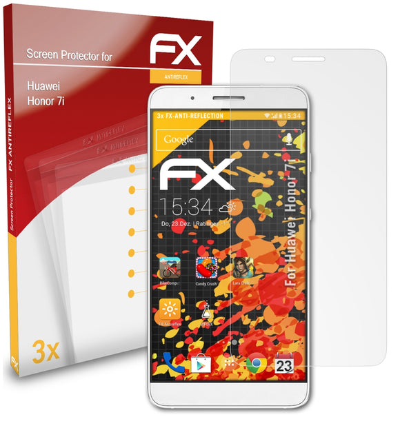 atFoliX FX-Antireflex Displayschutzfolie für Huawei Honor 7i