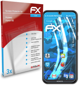 atFoliX FX-Clear Schutzfolie für Huawei Honor 8S