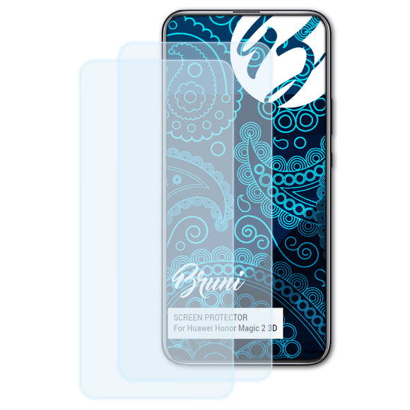 Bruni Basics-Clear Displayschutzfolie für Huawei Honor Magic 2 3D