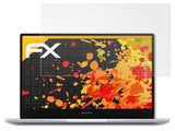 Panzerfolie atFoliX kompatibel mit Huawei Honor MagicBook 15, entspiegelnde und stoßdämpfende FX (2X)