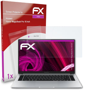 atFoliX FX-Hybrid-Glass Panzerglasfolie für Huawei Honor MagicBook Pro (16 Inch)