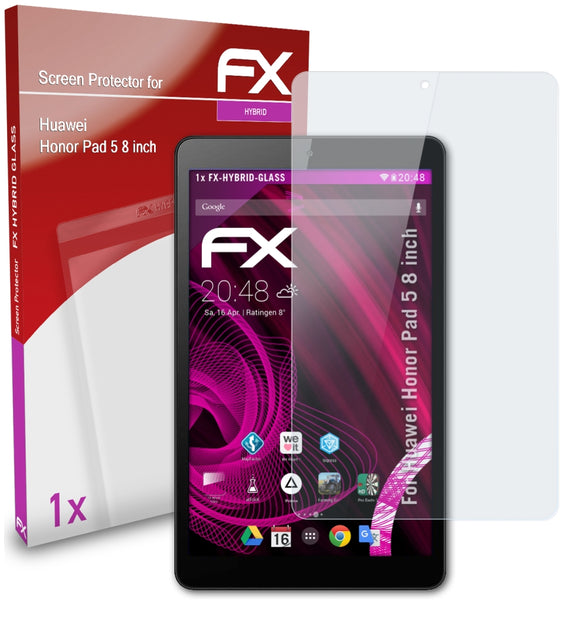 atFoliX FX-Hybrid-Glass Panzerglasfolie für Huawei Honor Pad 5 (8 inch)
