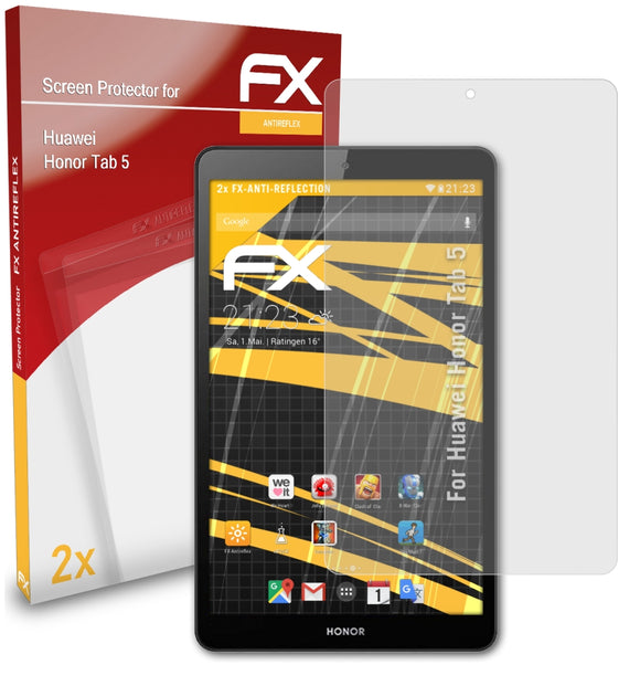 atFoliX FX-Antireflex Displayschutzfolie für Huawei Honor Tab 5