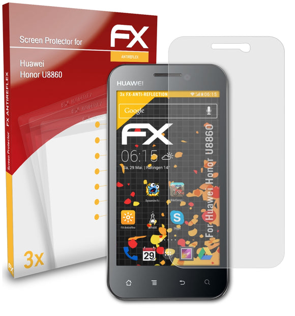 atFoliX FX-Antireflex Displayschutzfolie für Huawei Honor (U8860)