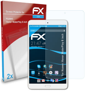 atFoliX FX-Clear Schutzfolie für Huawei Honor WaterPlay (8 inch)