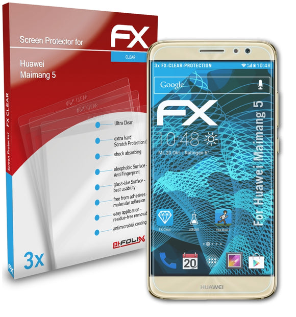 atFoliX FX-Clear Schutzfolie für Huawei Maimang 5