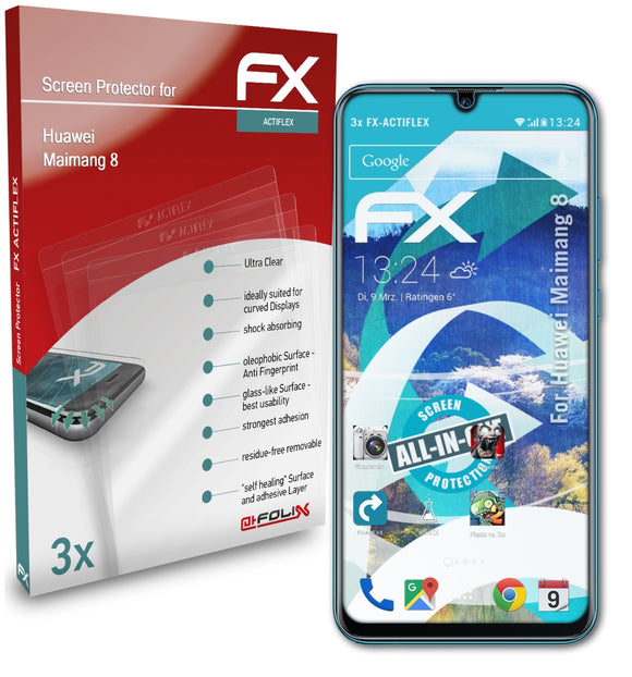 atFoliX FX-ActiFleX Displayschutzfolie für Huawei Maimang 8