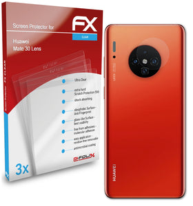 atFoliX FX-Clear Schutzfolie für Huawei Mate 30 (Lens)