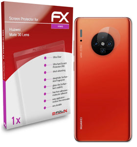 atFoliX FX-Hybrid-Glass Panzerglasfolie für Huawei Mate 30 (Lens)