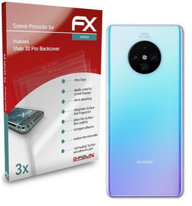 atFoliX FX-ActiFleX Displayschutzfolie für Huawei Mate 30 Pro (Backcover)