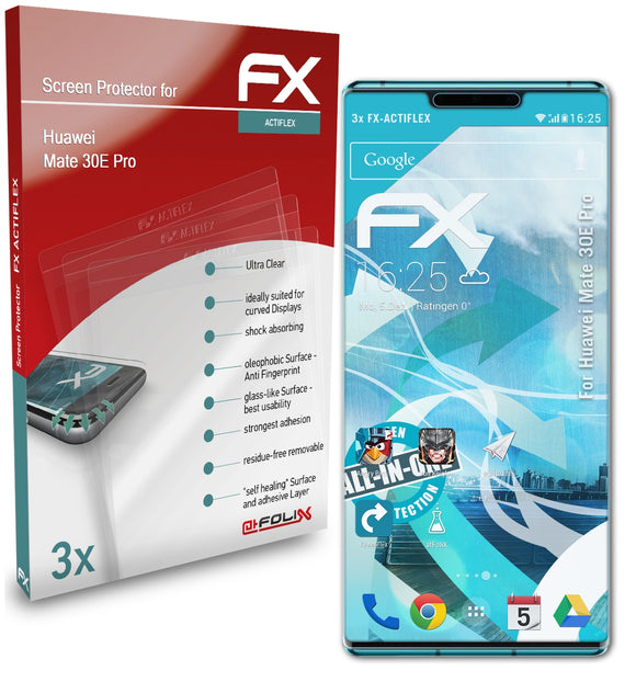 atFoliX FX-ActiFleX Displayschutzfolie für Huawei Mate 30E Pro