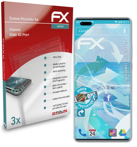 atFoliX FX-ActiFleX Displayschutzfolie für Huawei Mate 40 Pro+