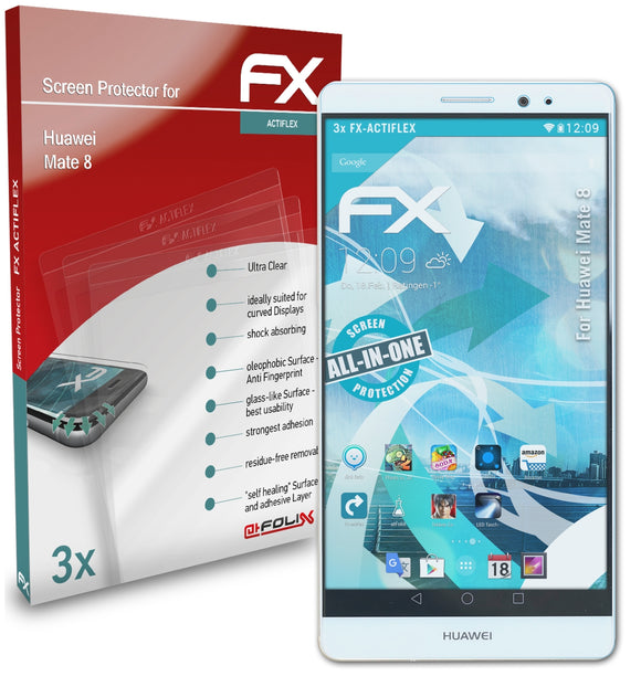 atFoliX FX-ActiFleX Displayschutzfolie für Huawei Mate 8