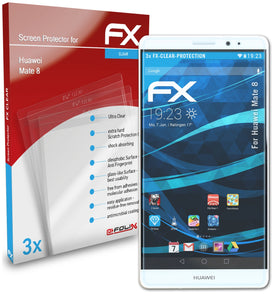atFoliX FX-Clear Schutzfolie für Huawei Mate 8