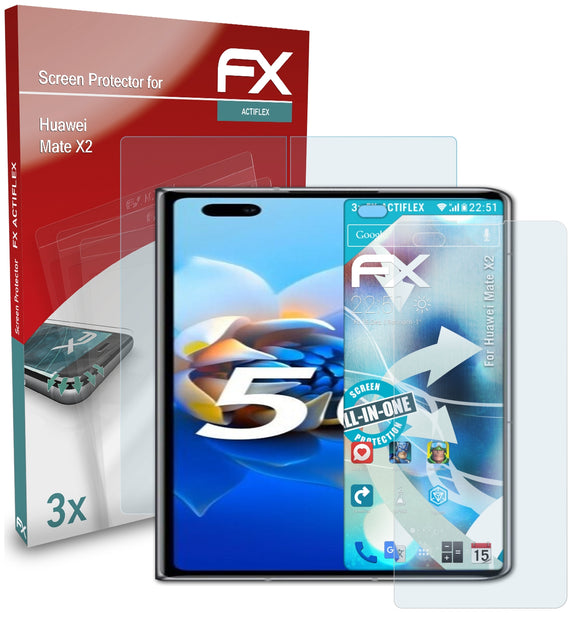 atFoliX FX-ActiFleX Displayschutzfolie für Huawei Mate X2