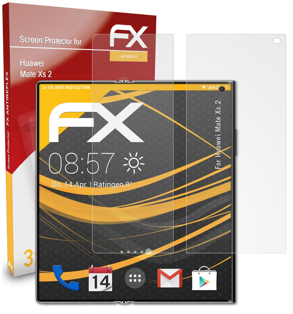 atFoliX FX-Antireflex Displayschutzfolie für Huawei Mate Xs 2