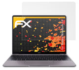 Panzerfolie atFoliX kompatibel mit Huawei MateBook 13, entspiegelnde und stoßdämpfende FX (2X)