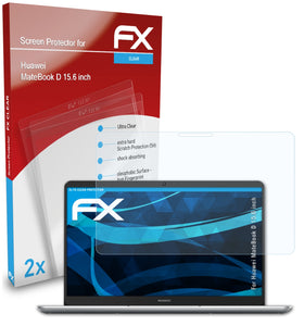atFoliX FX-Clear Schutzfolie für Huawei MateBook D (15.6 inch)